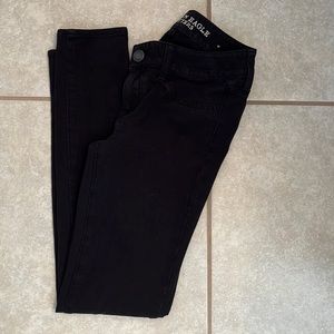 American Eagle Black Jegging